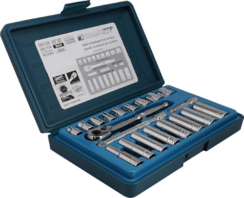 Amazon.co.jp: SIGNET(シグネット) 3/8ドライブ 20PC インチ ソケット